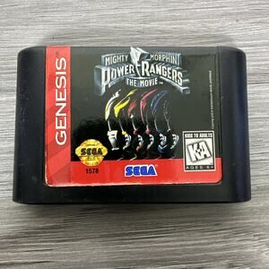 Mighty Morphin Power Rangers The Movie Sega Genesis CARTRIDGE ONLY